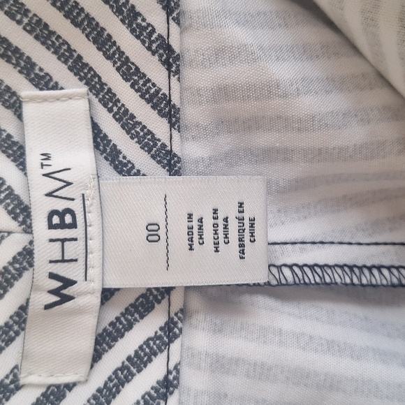 WHBM Striped Blazer and Shorts Set size 4 - Picture 9 of 10
